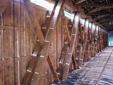 After Wood Blasting